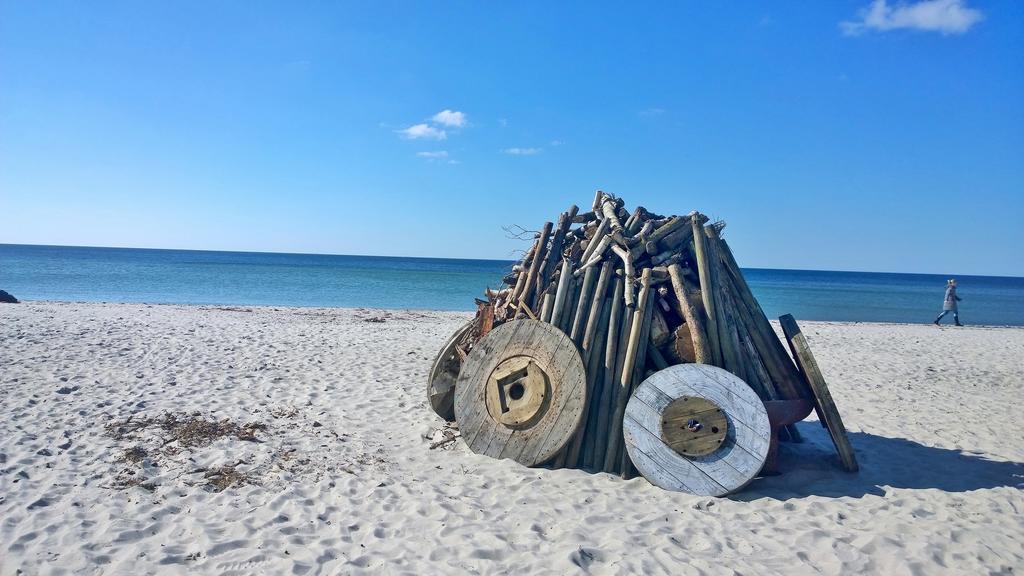 Ostsee Micro Ferienappartements Dierhagen-Strand - Haus 1 Buitenkant foto